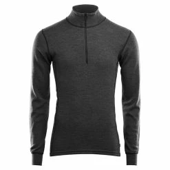 Herre Aclima WarmWool Mock Neck Shirt Man (Marengo)