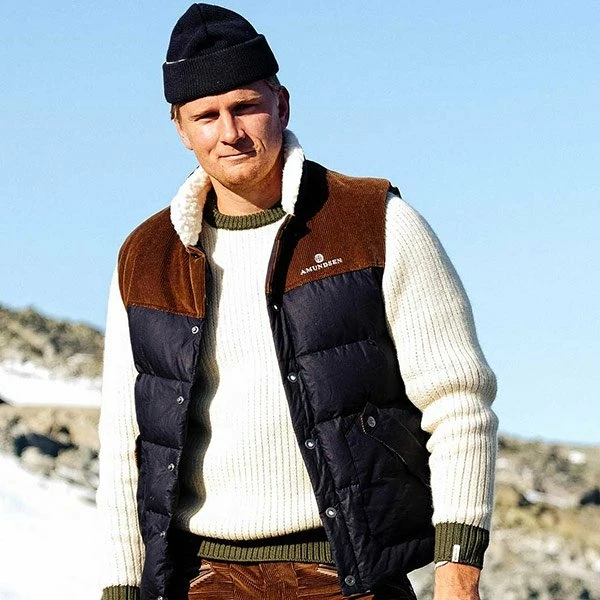 Herre Amundsen Sports Groomer Vest Mens (Dark Navy) 4 Herre Amundsen Sports Groomer Vest Mens (Dark Navy) - Bilde 2