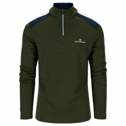 Herre Amundsen Sports 5mila Half Zip (Spruce Green)