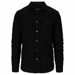 Herre Amundsen Sports Amundsen Flannel Shirt Mens (Faded Navy)