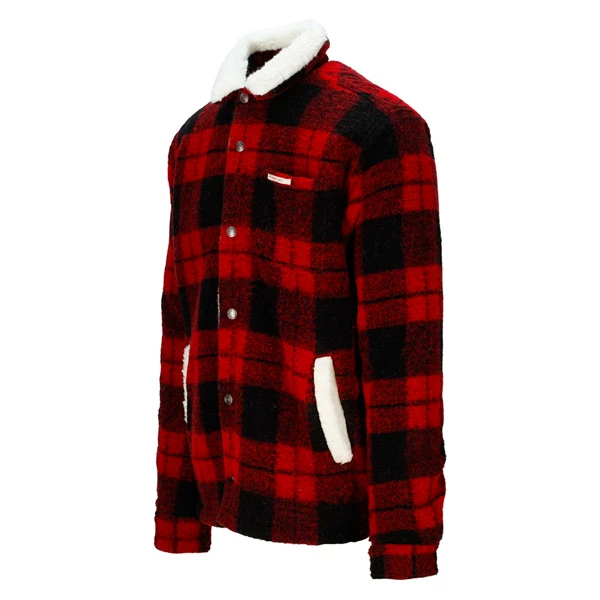 Herre Amundsen Sports Forester Overshirt Mens (Chequered Red) 4 Herre Amundsen Sports Forester Overshirt Mens (Chequered Red) - Bilde 2