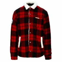 Herre Amundsen Sports Forester Overshirt Mens (Chequered Red)