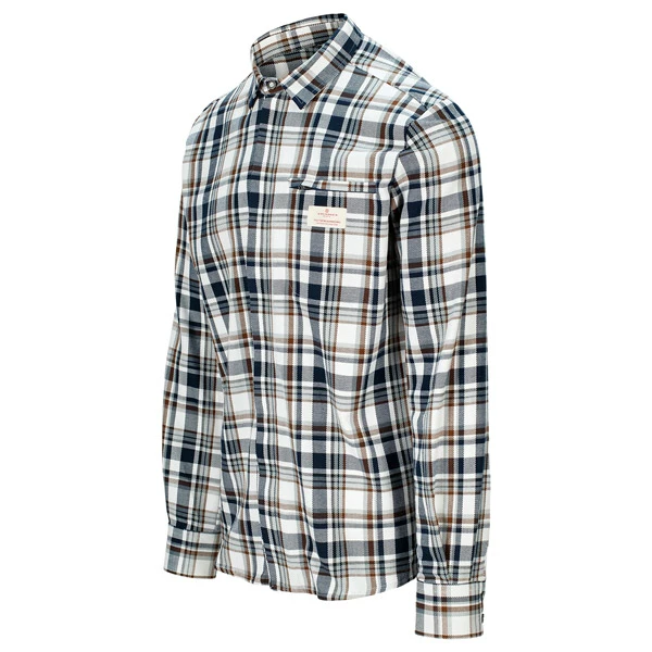 Herre Amundsen Sports Skauen Field Shirt Mens (Chequered Navy/Tan) 5 Herre Amundsen Sports Skauen Field Shirt Mens (Chequered Navy/Tan) - Bilde 3