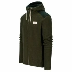 Herre Amundsen Sports Skauen Full Zip Hoodie Mens (Spruce Green) -Klær Butikk Amundsen Sports Skauen Full Zip Hoodie Mens Spruce Green 2