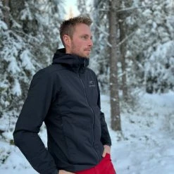 Herre ArcTeryx Atom LT Hoody Men’s (Black) -Klær Butikk ArcTeryx Atom LT Hoody Mens Black