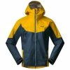 Herre Bergans Senja 3l Jkt (Orion Blue/Light Golden Yellow) -Klær Butikk Bergans Senja 3l Jkt Orion Blue Light Golden Yellow 2