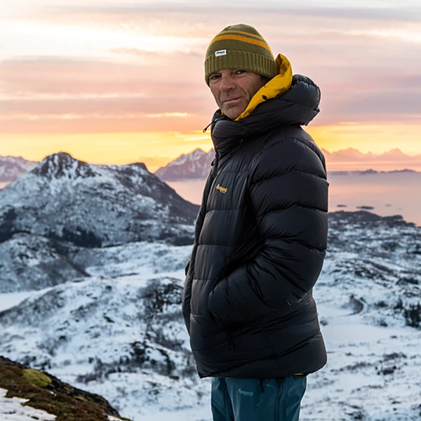 Herre Bergans Senja Down Jacket (Dark Shaddow Grey/Light Golden Yellow) 4 Herre Bergans Senja Down Jacket (Dark Shaddow Grey/Light Golden Yellow) - Bilde 2