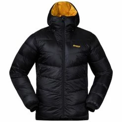 Herre Bergans Senja Down Jacket (Dark Shaddow Grey/Light Golden Yellow)