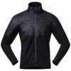 Herre Bergans Senja Midlayer Jacket (Black/Solid Charcoal) 1 Herre Bergans Senja Midlayer Jacket (Black/Solid Charcoal) -Klær Butikk Bergans Senja Midlayer Jacket Black Solid Charcoal