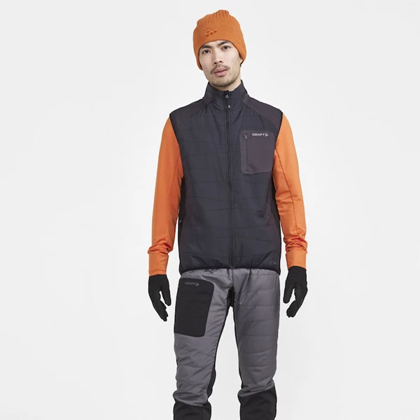 Herre Craft Core Nordic Training Insulate Vest M (Black-Slate) 5 Herre Craft Core Nordic Training Insulate Vest M (Black-Slate) - Bilde 3