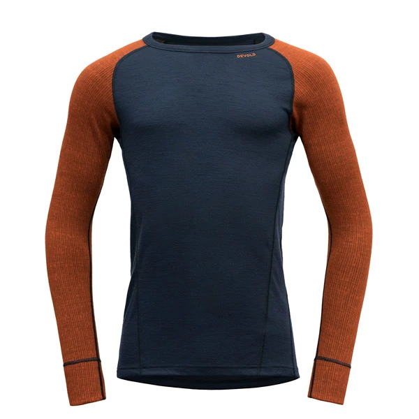 Herre Devold Duo Active Merino 210 Shirt Man (Flame/Ink) 3 Herre Devold Duo Active Merino 210 Shirt Man (Flame/Ink)