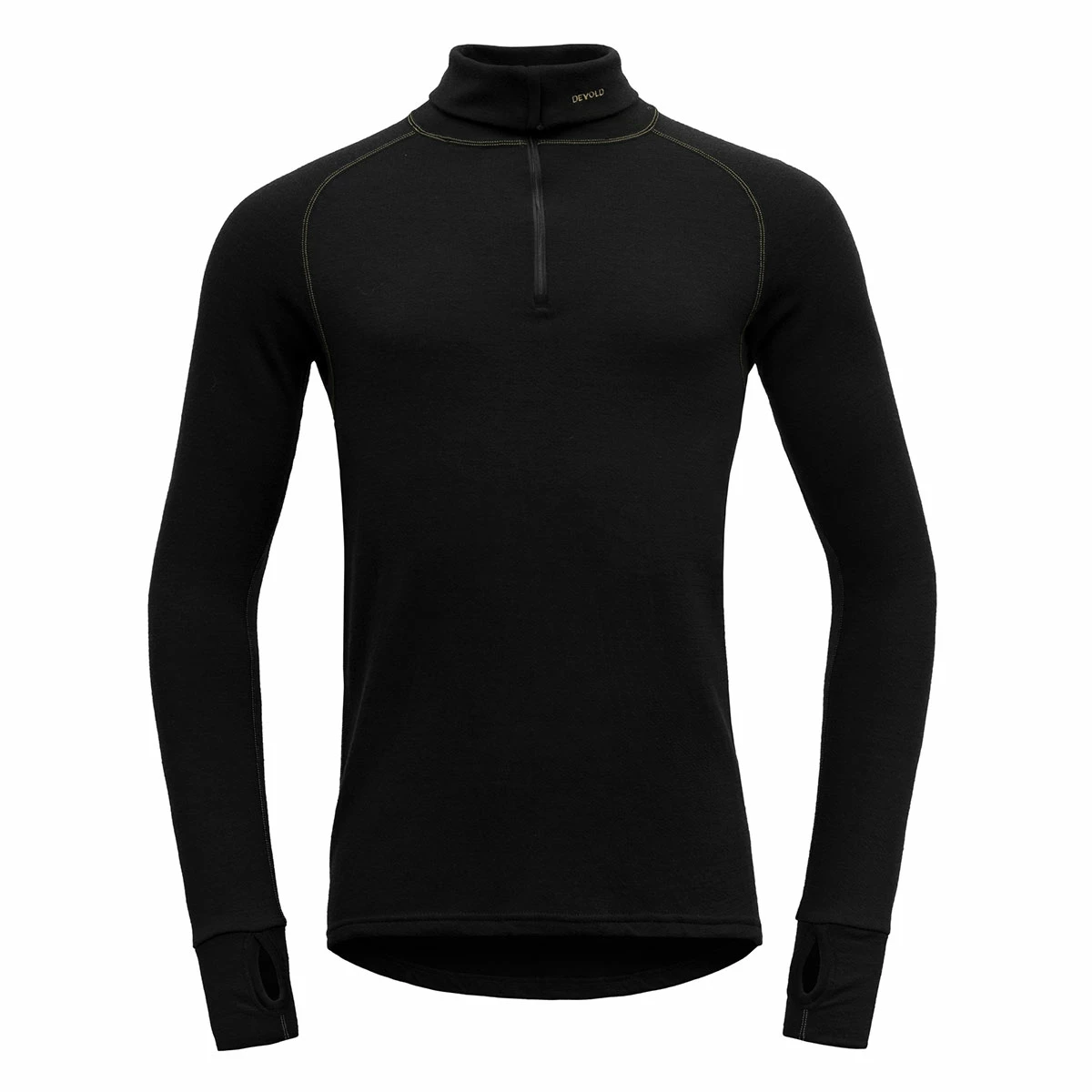 Herre Devold Expedition Man Zip Neck (Black) 3 Herre Devold Expedition Man Zip Neck (Black)