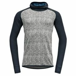 Herre Devold Kvitegga Merino 230 H.Neck Man (Ink)