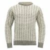 Herre Devold Original Islender Wool Sweater (Offwhite/Anth.) 1 Herre Devold Original Islender Wool Sweater (Offwhite/Anth.) -Klær Butikk Devold Original Islender Wool Sweater OffwhiteAnth.