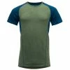 Herre Devold Running Merino 130 T-Shirt Man (Forest) -Klær Butikk Devold Running Merino 130 T Shirt Man Forest