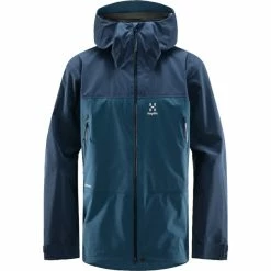 Herre Haglöfs Dalskidan Gtx Jacket Men (Dark Ocean/Tarn Blue)