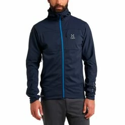 Herre Haglöfs L.I.M Hybrid Softshell Jacket Men (Tarn Blue/Nordic Blue) -Klær Butikk Haglofs L.I.M Hybrid Softshell Jacket Men 2
