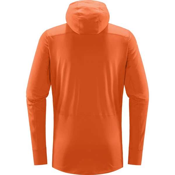 Herre Haglöfs L.I.M Mid Multi Hood Men (Flame Orange) 4 Herre Haglöfs L.I.M Mid Multi Hood Men (Flame Orange) - Bilde 2