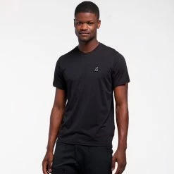 Herre Haglöfs Lyocell H Tee Men (True Black) -Klær Butikk Haglofs Lyocell H Tee Men True Black 2