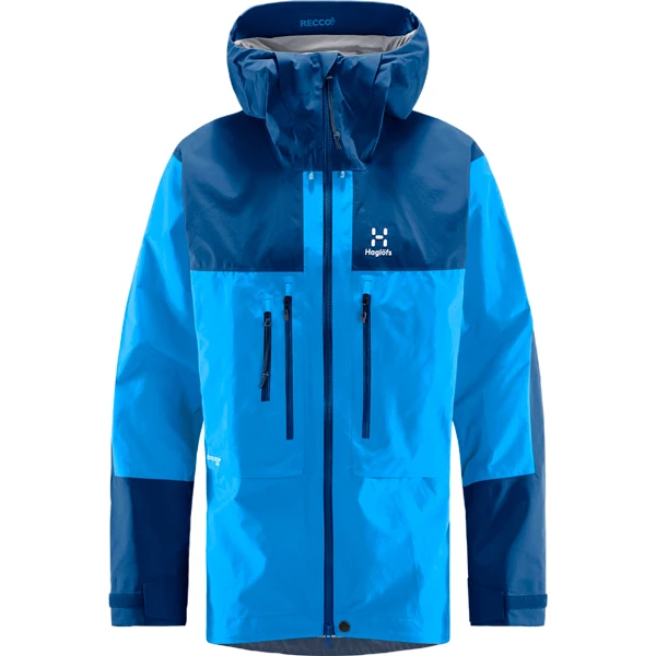 Herre Haglöfs Roc Nordic Gtx Pro Jacket Men (Nordic Blue/ Baltic Blue) 3 Herre Haglöfs Roc Nordic Gtx Pro Jacket Men (Nordic Blue/ Baltic Blue)