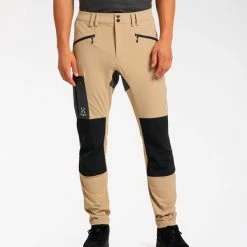 Herre Haglöfs Rugged Slim Pant Men (Sand/True Black) -Klær Butikk Haglofs Rugged Slim Pant Men Sand True Black 4
