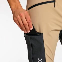 Herre Haglöfs Rugged Slim Pant Men (Sand/True Black) -Klær Butikk Haglofs Rugged Slim Pant Men Sand True Black 5