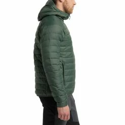 Herre Haglöfs Spire Mimic Hood Men (Fjell Green) -Klær Butikk Haglofs Spire Mimic Hood Men Green 3