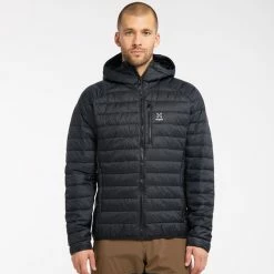 Produkter Haglöfs Spire Mimic Hood Men (True Black Solid) -Klær Butikk Haglofs Spire Mimic Hood Men True Black Solid 3