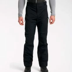 Herre Haglöfs Touring Infinium Pant Men (True Black) -Klær Butikk Haglofs Touring Infinium Pant Men True Black 2 1
