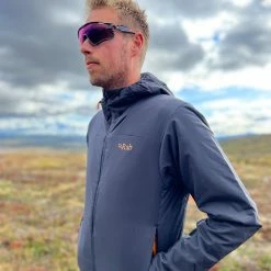 Herre Rab Xenair Alpine Light Jacket (Marmalade) 9 Herre Rab Xenair Alpine Light Jacket (Marmalade) -Klær Butikk Rab Xenair Alpine Light Jacket Marmalade 4