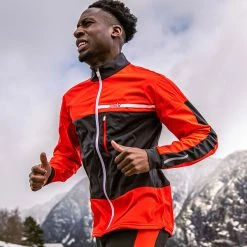 Herre Swix Carbon Light Softshell Jacket M (Fiery Red) 9 Herre Swix Carbon Light Softshell Jacket M (Fiery Red) -Klær Butikk Swix Carbon Light Softshell Jacket M Fiery red 2