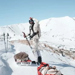 Herre Amundsen Sports Skauen Anorak Mens (Warm Sand) -Klær Butikk skauen anorakk mens